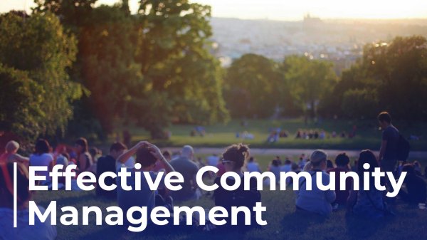 Effective Community Management | Management Plus